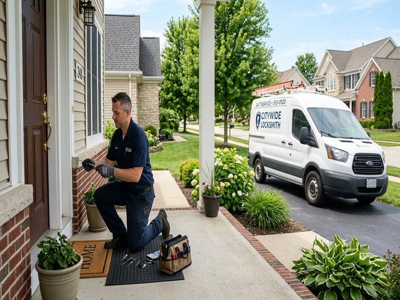 Suburban locksmith covering wider service area across multiple neighborhoods